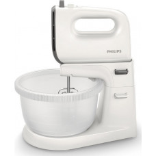 Philips HR3745/00 Μίξερ με Πλαστικό Κάδο 3lt Λευκό 450W