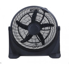 EUROLAMP 147-29052 BOX FAN Επιτραπέζιοι ανεμιστήρες Black Φ50  100W
