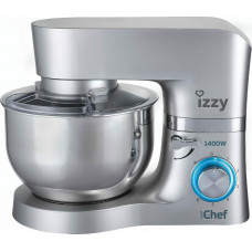 IZZY S1503 SUPER CHEF 222974 Κουζινομηχανές 1400W με Ανοξείδωτο Κάδο 6lt