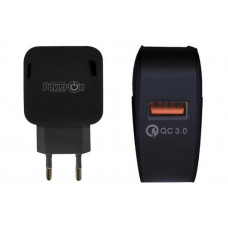 POWER ON CH-80K QUICK CHARGER 3.0 Φορτιστής Black