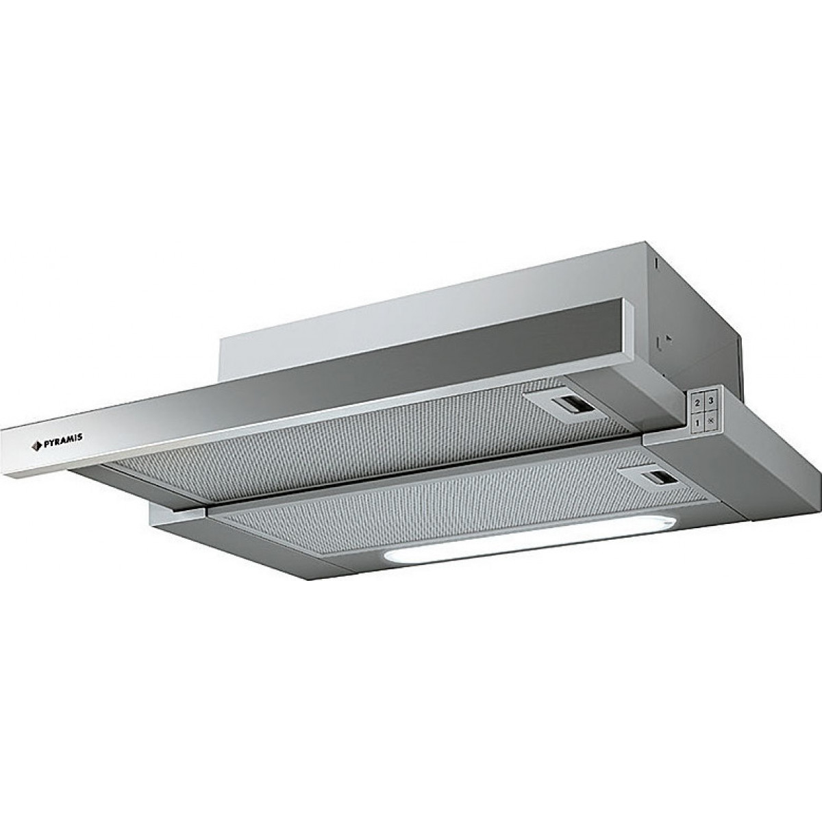 Pyramis Απορροφητήρας Συρόμενος Essential 60cm Inox (065017002) Pyramis Απορροφητήρας Συρόμενος Essential 60cm Inox (065017002)