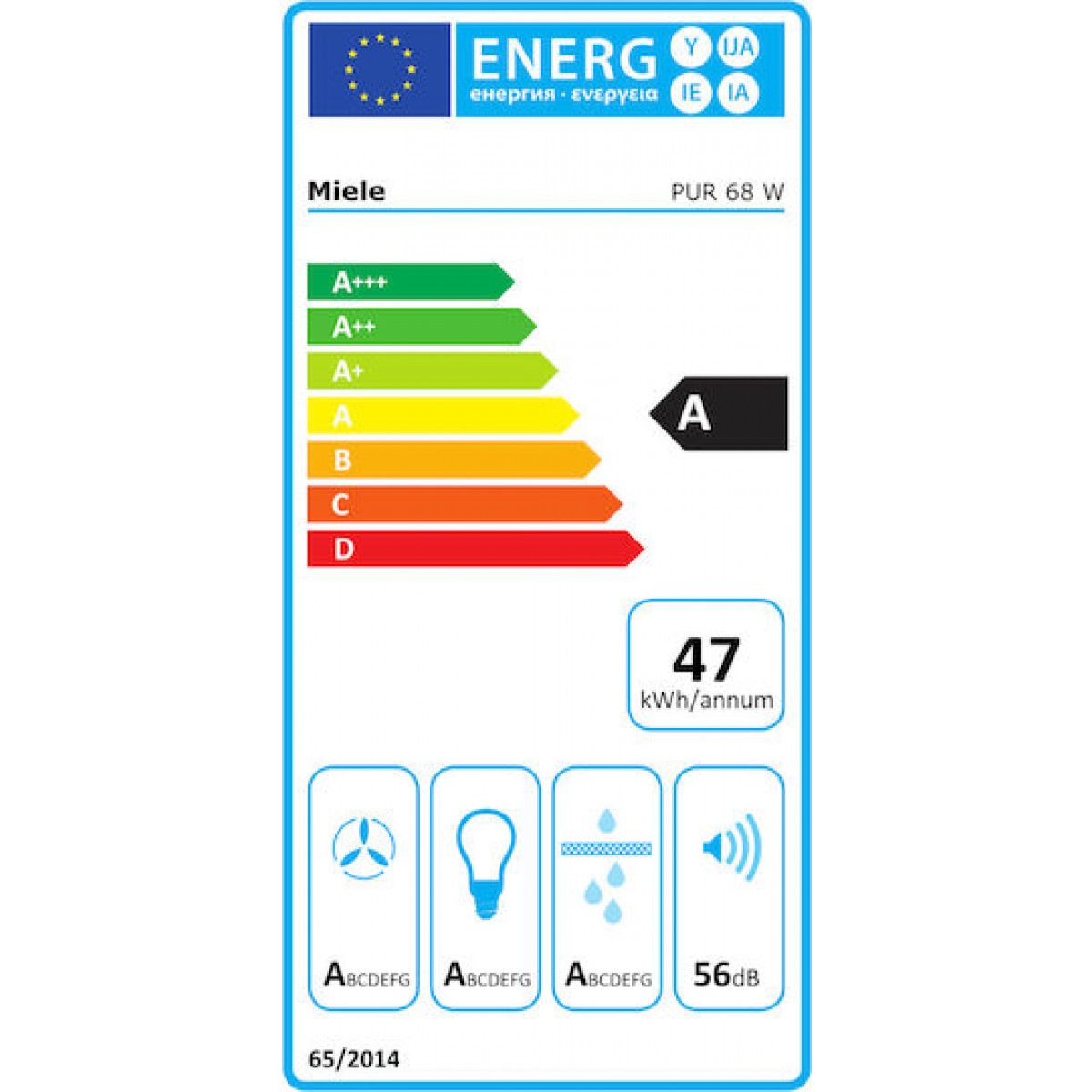 MIELE PUR 68 W Καμίνια, Τζάκι MIELE PUR 68 W Καμίνια, Τζάκι