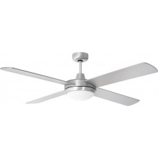 EUROLAMP 147-29007 Ανεμιστήρες οροφής ΜΕ 1 ΦΩΣ E27 ΣΑΤΙΝΕ ΜΕ ΚΟΝΤΡΟΛ Φ132 70W