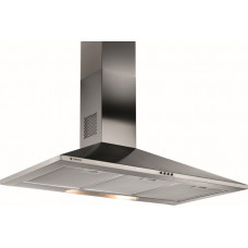 PYRAMIS 065030102 LUX 60cm Τετράγωνη Καμίνια, Τζάκι Inox