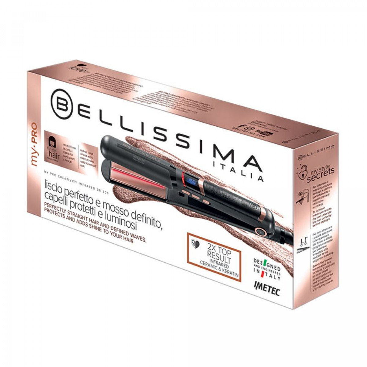 IMETEC BELLISSIMA CREATIVITY B8 200 Ισιωτικά μαλλιών IMETEC BELLISSIMA CREATIVITY B8 200 Ισιωτικά μαλλιών