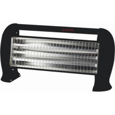 EUROLAMP 147-29163 Ηλεκτρικές Θερμάστρες Black