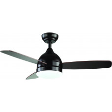 EUROLAMP 147-29323 ΜΑΥΡΟ-ΣΚΟΥΡΟ ΞΥΛΟ Ανεμιστήρες οροφής
