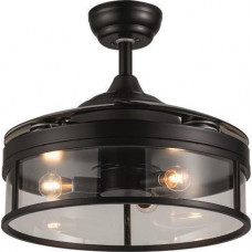 EUROLAMP 147-29322 Ανεμιστήρας Οροφής Με Ανοιγοκλεινομενες Φτερωτές  Led Φώς Και R/C 60W