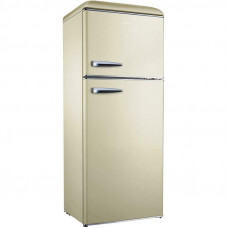 Robin RB-280 Beige Retro Ψυγείο δίπορτο Full NoFrost μπέζ 157*60*70