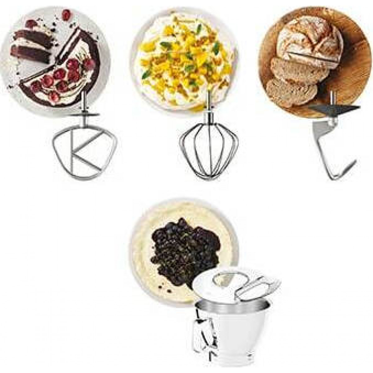 Κουζινομηχανή Kenwood KVL85.124SI Titanium Chef Baker XL Κουζινομηχανή Kenwood KVL85.124SI Titanium Chef Baker XL
