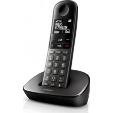 PHILIPS XL4901DS/GRS Black Ασύρματα Τηλέφωνα