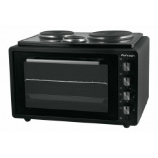 ROHNSON R-2142 ΚΟΥΖΙΝΑΚΙ 3 ΕΣΤΙΕΣ Φουρνάκι black  42l