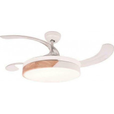 EUROLAMP 300-25019 Ανεμιστήρες οροφής ΜΕ ΑΝΟΙΓΟΚΛΕΙΟΜΕΝΕΣ ΦΤΕΡΩΤΕΣ,ΗΧΕΙΟ BLUETOOTH,LED ΦΩΣ ΚΑΙ ΚΟΝΤΡΟΛ 40W DC MOTEΡ