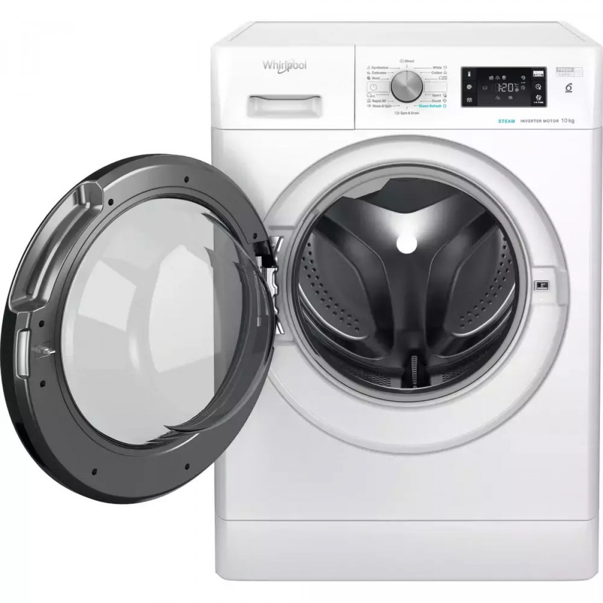 Whirlpool FFB 10469 BV EE Πλυντήριο Ρούχων 10kg με Ατμό 1400 Στροφών Whirlpool FFB 10469 BV EE Πλυντήριο Ρούχων 10kg με Ατμό 1400 Στροφών