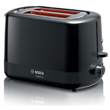 Bosch TAT3A113 CompactClass Φρυγανιέρα 2 Θέσεων 800W Μαύρη*