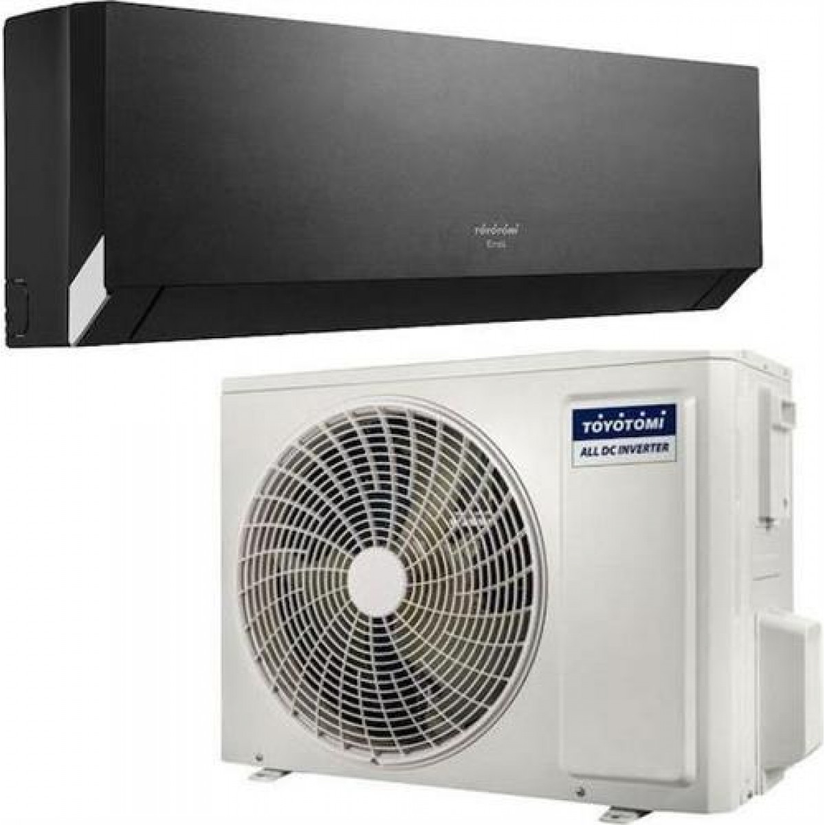Toyotomi ERAI BLACK VELVET CTN/CTG-328BV (W-SET) Κλιματιστικό Inverter A+++/A+++ 9000 BTU Toyotomi ERAI BLACK VELVET CTN/CTG-328BV (W-SET) Κλιματιστικό Inverter A+++/A+++ 9000 BTU