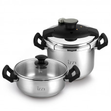 IZZY MULTI SET 8LT+4LT (213106) Χύτρες ταχύτητος