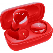 ILUV BUBBLE GUM AIR TRUE WIRELESS RED Bluetooth Handsfree BBGRWSAIRRD