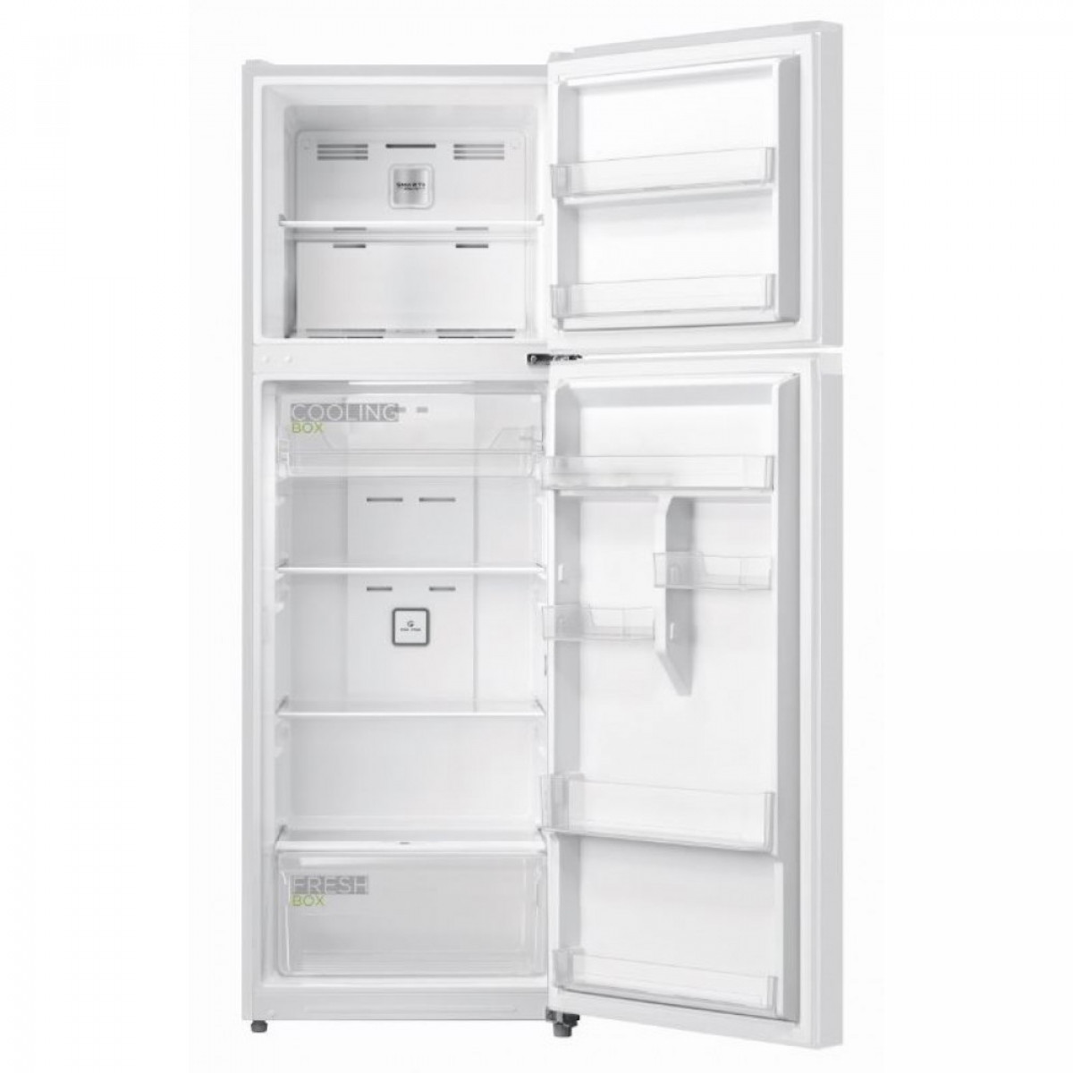Midea MDRT489MTE01 Δίπορτο Ψυγείο 338lt Total No Frost Υ172.4cmxΠ59.5cmxΒ69.5cm Λευκό E Midea MDRT489MTE01 Δίπορτο Ψυγείο 338lt Total No Frost Υ172.4cmxΠ59.5cmxΒ69.5cm Λευκό E