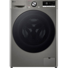 LG F4R7009TSSB Πλυντήριο Ρούχων 9kg με Τεχνολογία Ατμού 1400 Στροφών TurboWash Ασημί  A