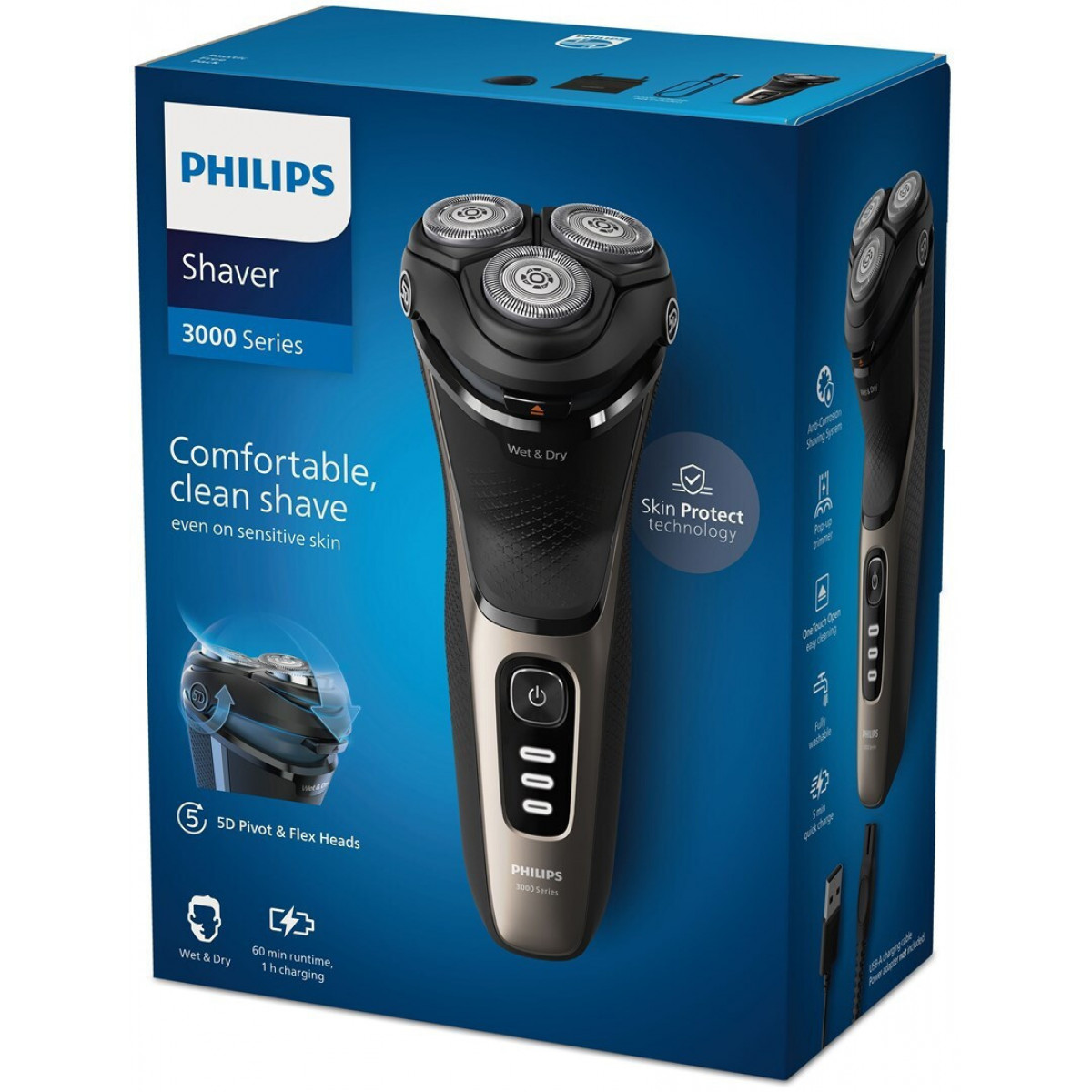 PHILIPS S3242/12 Ξυριστικές μηχανές προσώπου PHILIPS S3242/12 Ξυριστικές μηχανές προσώπου