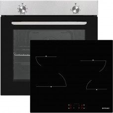 PYRAMIS PO78010008SIX + PHC61410FMB (W-SET) Σετ Φούρνος + Εστία