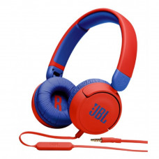 JBL JR310, On-Ear Headphones for Kids, Universal Red