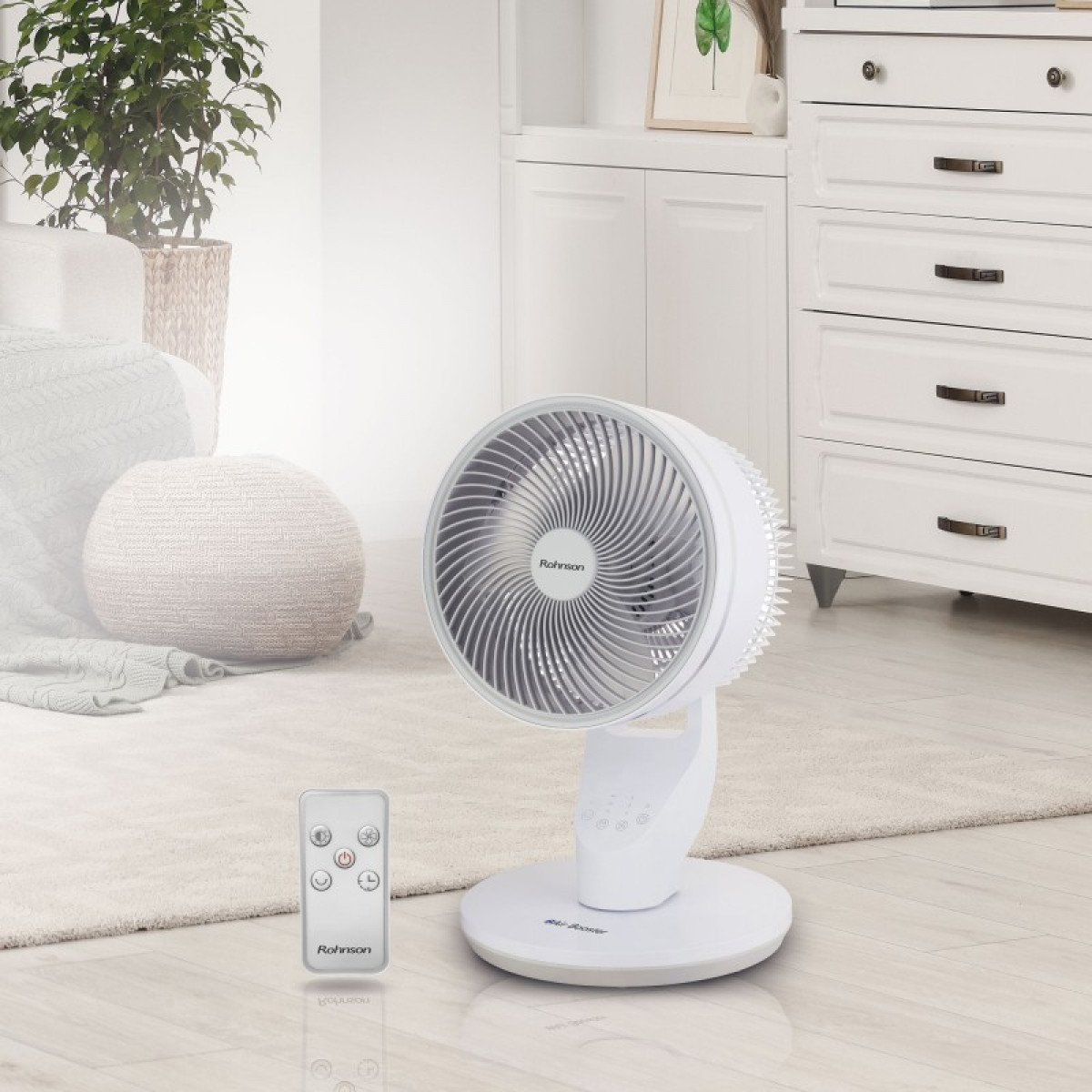 ROHNSON R-8520 25cm 60W με RC Επιτραπέζιοι ανεμιστήρες ROHNSON R-8520 25cm 60W με RC Επιτραπέζιοι ανεμιστήρες