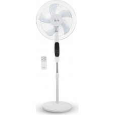 Izzy IZ-9042 Ανεμιστήρας Ορθοστάτης 70W Διαμέτρου 40cm με Τηλεχειριστήριο Λευκός