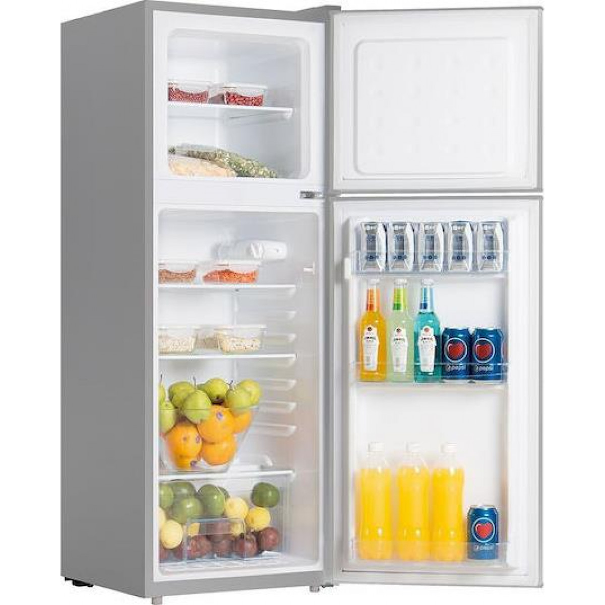 Morris T72132ETD Ψυγείο Δίπορτο 132lt Υ125xΠ45xΒ49cm Inox Look Morris T72132ETD Ψυγείο Δίπορτο 132lt Υ125xΠ45xΒ49cm Inox Look