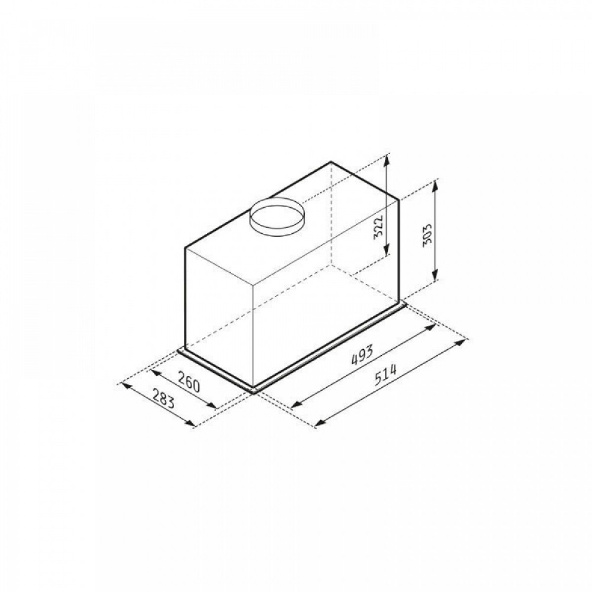 Pyramis Turbo EF Μηχανισμός Απορρόφησης 51cm Μαύρος 065040601 Pyramis Turbo EF Μηχανισμός Απορρόφησης 51cm Μαύρος 065040601