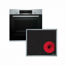 BOSCH HBA534ES4 + PKE645BA2E (W-SET) Σετ Φούρνος + Εστία