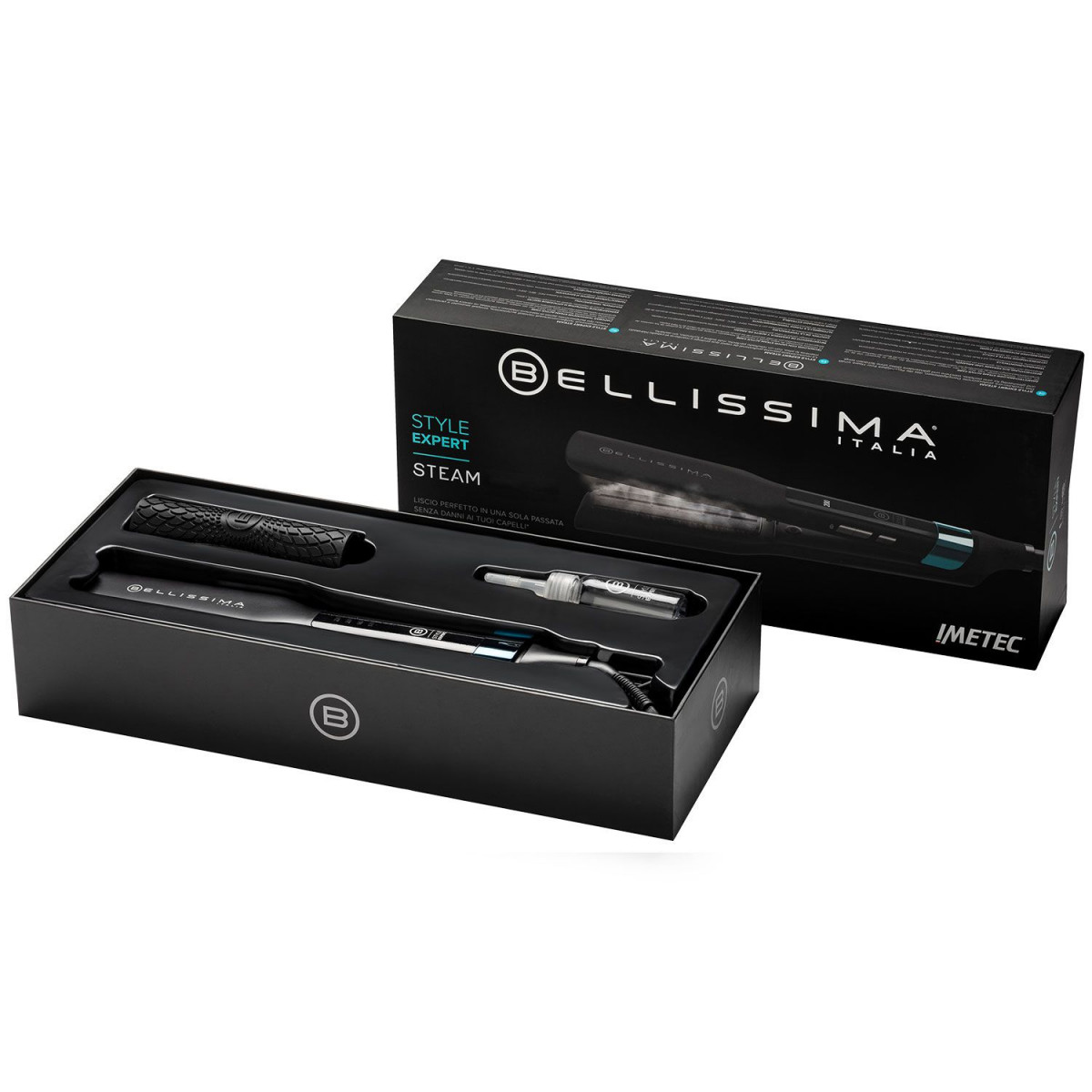 IMETEC BELLISSIMA STYLE EXPERT STEAM ELIXIR (R9501) Ισιωτικά μαλλιών BLACK Ισιωτικά μαλλιών IMETEC BELLISSIMA STYLE EXPERT STEAM ELIXIR (R9501) Ισιωτικά μαλλιών BLACK Ισιωτικά μαλλιών