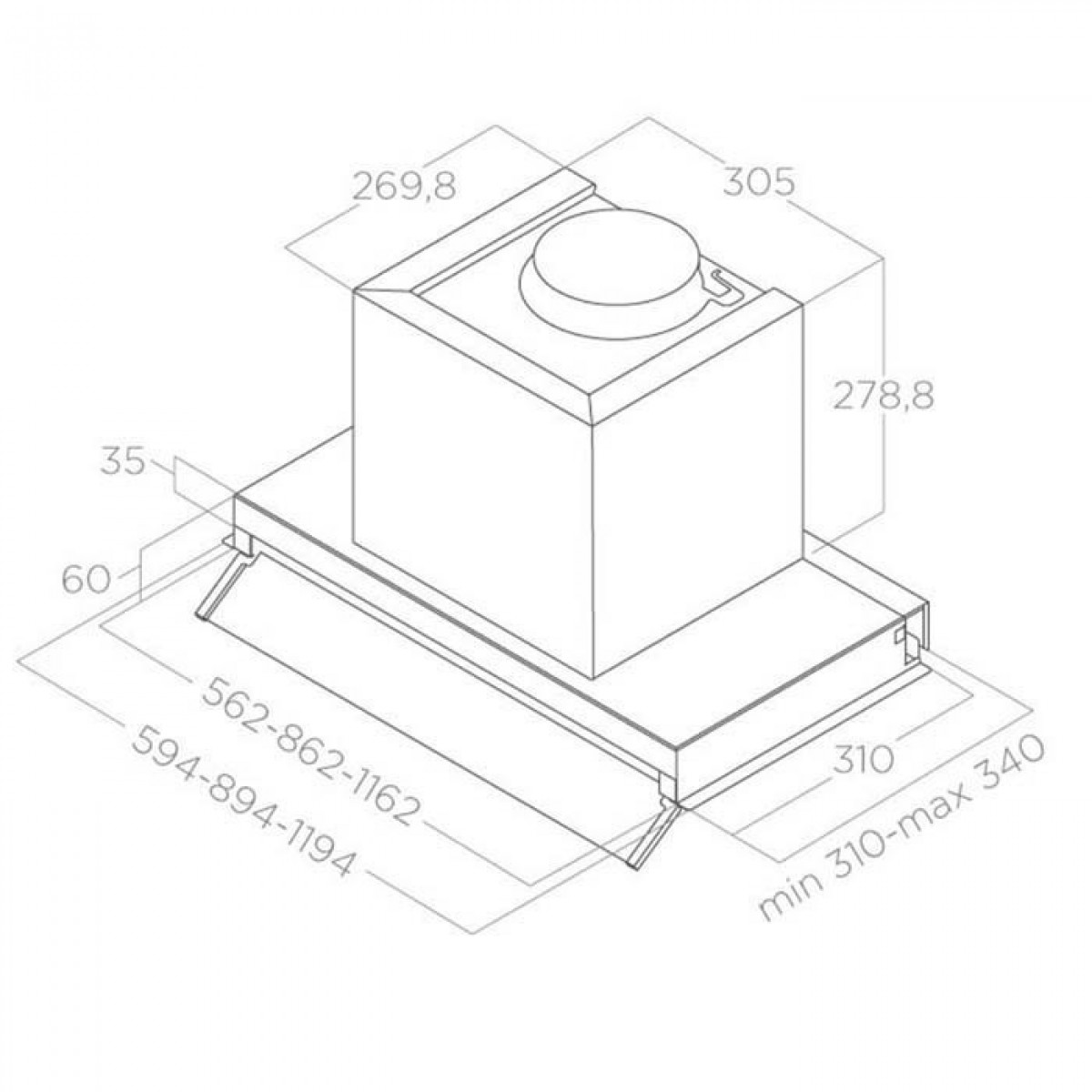 ELICA BOXIN LX/BL MAT/A/90 Μηχανισμοί απορρόφησης PRF0172167 ELICA BOXIN LX/BL MAT/A/90 Μηχανισμοί απορρόφησης PRF0172167