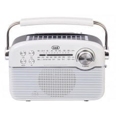 Trevi RA-7F50/WH Retro Φορητό Ραδιόφωνο Ηλιακό με Bluetooth και USB Λευκό