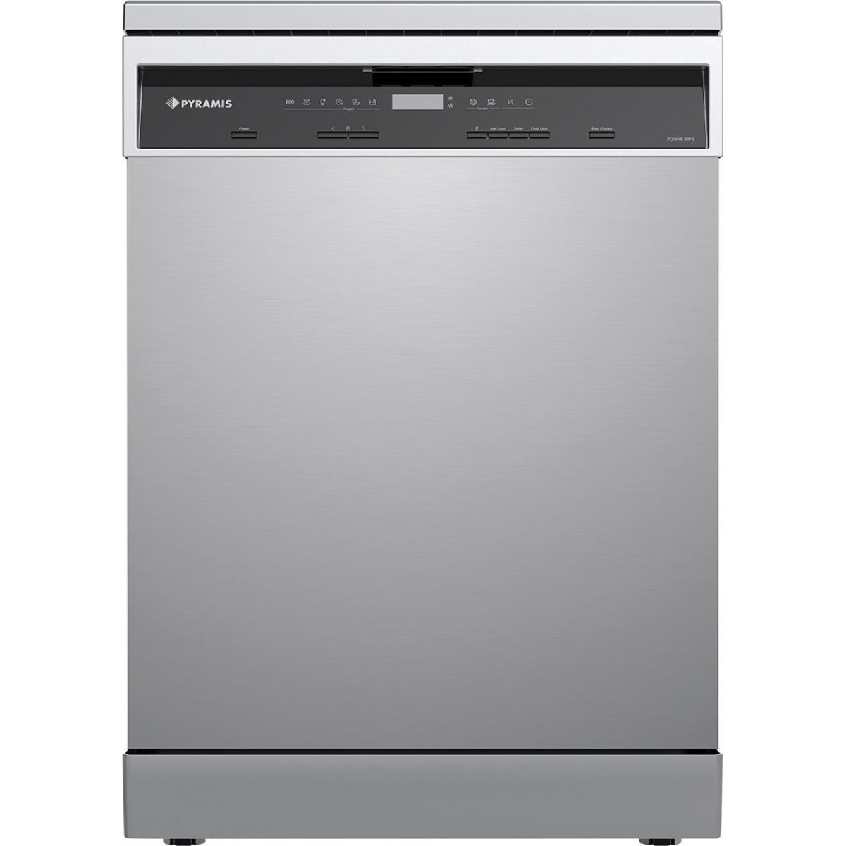 Pyramis PDWHE 60FS Ελεύθερο Πλυντήριο Πιάτων για 14 Σερβίτσια Π60cm Inox Pyramis PDWHE 60FS Ελεύθερο Πλυντήριο Πιάτων για 14 Σερβίτσια Π60cm Inox