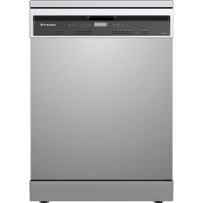Pyramis PDWHE 60FS Ελεύθερο Πλυντήριο Πιάτων για 14 Σερβίτσια Π60cm Inox