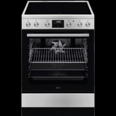 AEG CCB6642CBM INOX  ΜΕ ΚΕΡΑΜΙΚΗ ΕΣΤΙΑ Ηλεκτρικές κουζίνες