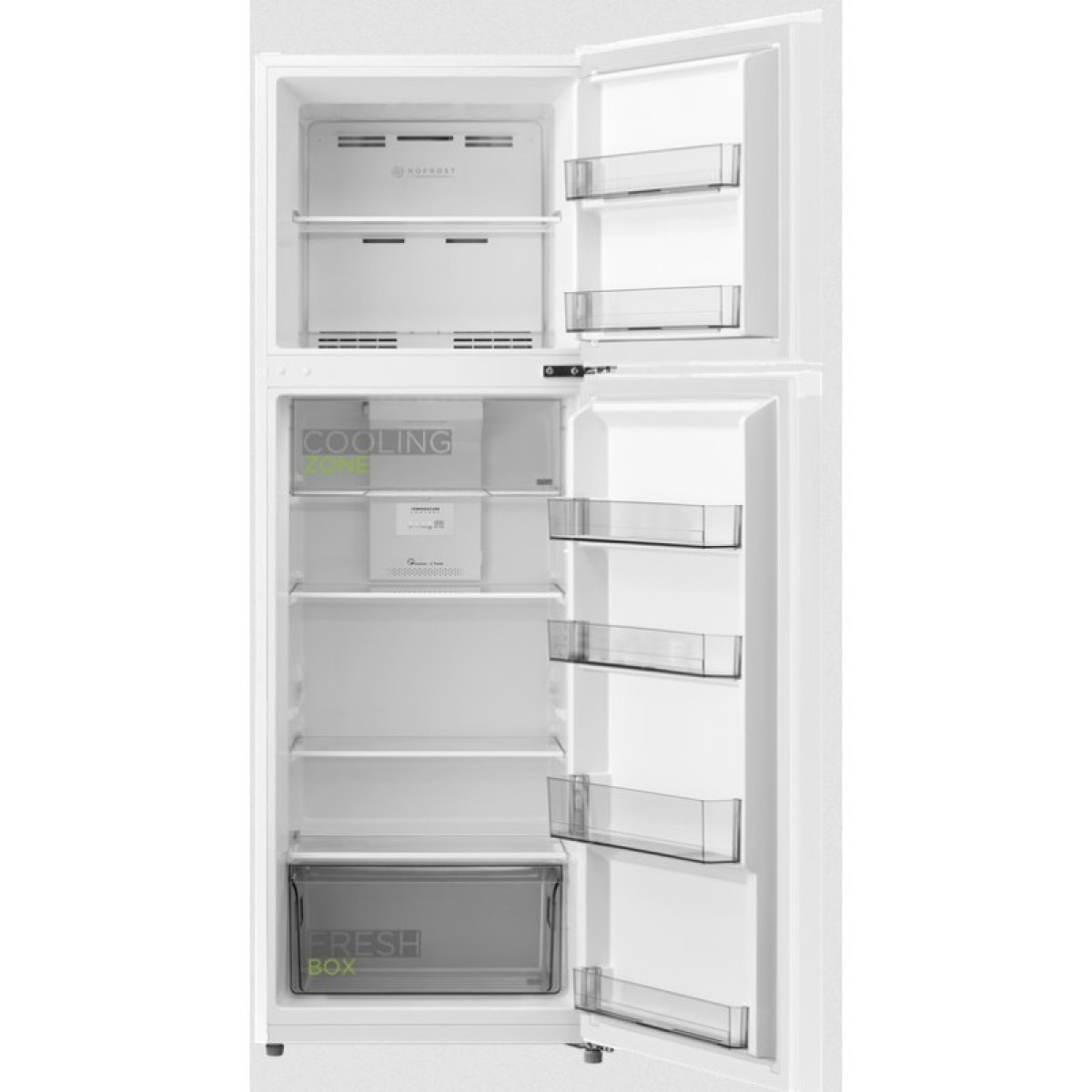 Midea MDRT385MTE01 Ψυγείο Δίπορτο 266lt Total NoFrost Υ165.7xΠ54.5xΒ61εκ. Λευκό Midea MDRT385MTE01 Ψυγείο Δίπορτο 266lt Total NoFrost Υ165.7xΠ54.5xΒ61εκ. Λευκό