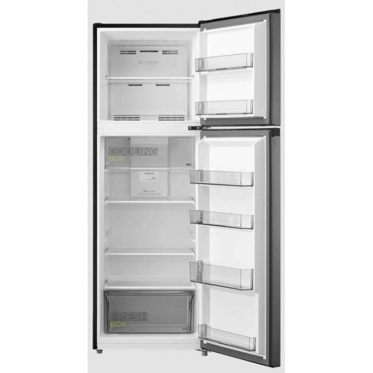 Midea MDRT385MTE46 Ψυγείο Δίπορτο 266lt Total NoFrost Υ165.7xΠ54.5xΒ61εκ. Inox Midea MDRT385MTE46 Ψυγείο Δίπορτο 266lt Total NoFrost Υ165.7xΠ54.5xΒ61εκ. Inox
