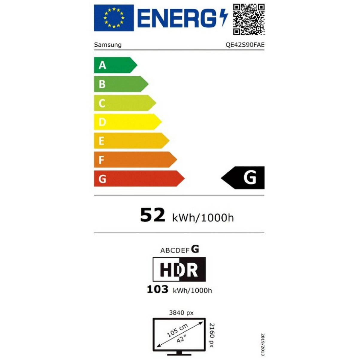 Samsung QE42S90FAEXXH 42'' OLED 4K Τηλεόραση Samsung QE42S90FAEXXH 42'' OLED 4K Τηλεόραση