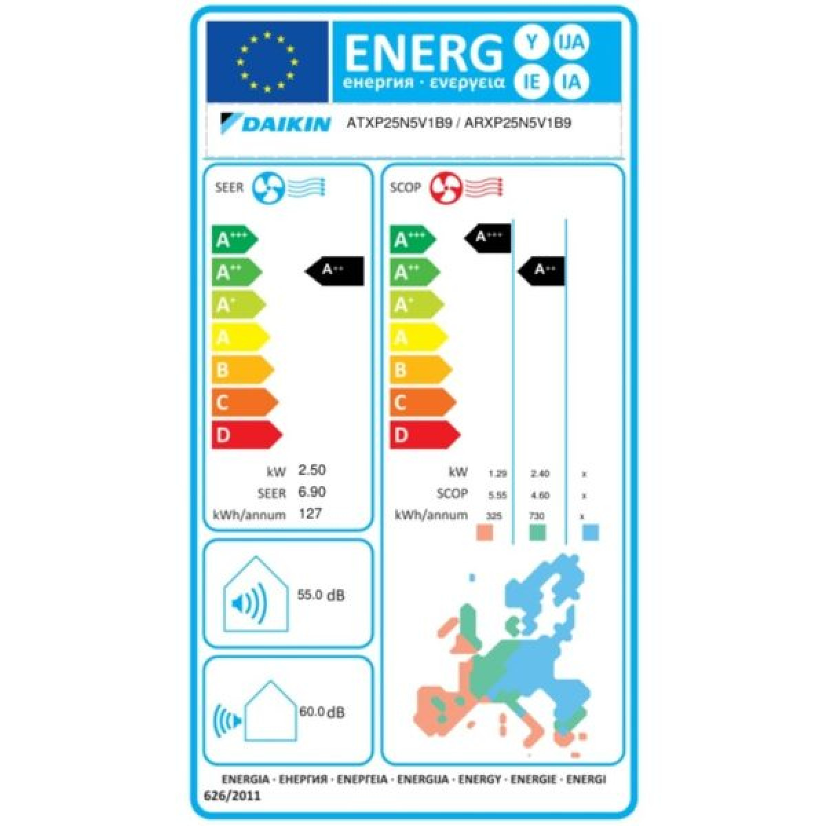 Daikin Siesta Comfora Series ATXP25N9/ARXP25N9 (W-SET) Κλιματιστικό Τοίχου Daikin Siesta Comfora Series ATXP25N9/ARXP25N9 (W-SET) Κλιματιστικό Τοίχου