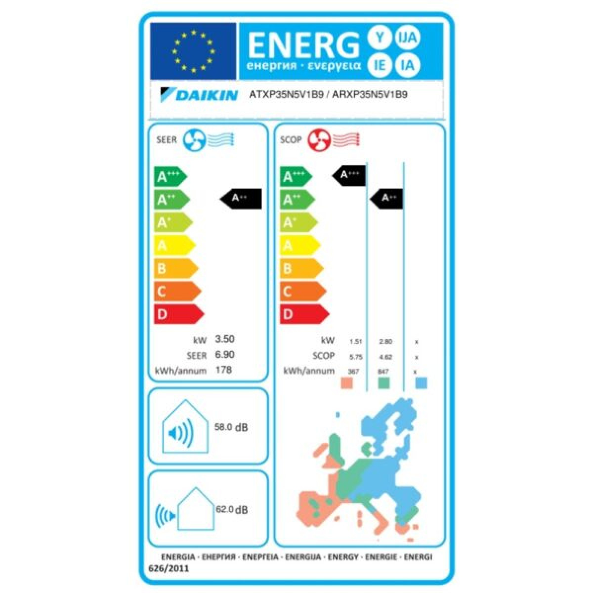 Daikin Siesta Comfora Series ATXP35N9/ARXP35N9 (W-SET) Κλιματιστικό Τοίχου Daikin Siesta Comfora Series ATXP35N9/ARXP35N9 (W-SET) Κλιματιστικό Τοίχου
