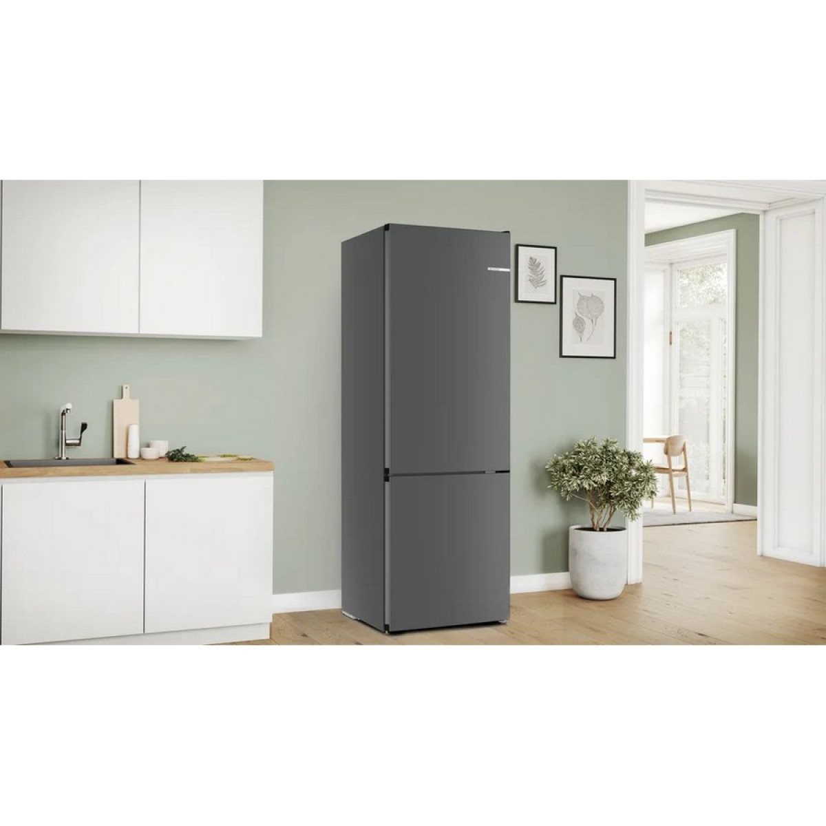 BOSCH KGN49OCAF Ψυγειοκαταψύκτης 440lt Full No Frost Υ203xΠ70xΒ66.7cm Anthracite Steel Α BOSCH KGN49OCAF Ψυγειοκαταψύκτης 440lt Full No Frost Υ203xΠ70xΒ66.7cm Anthracite Steel Α