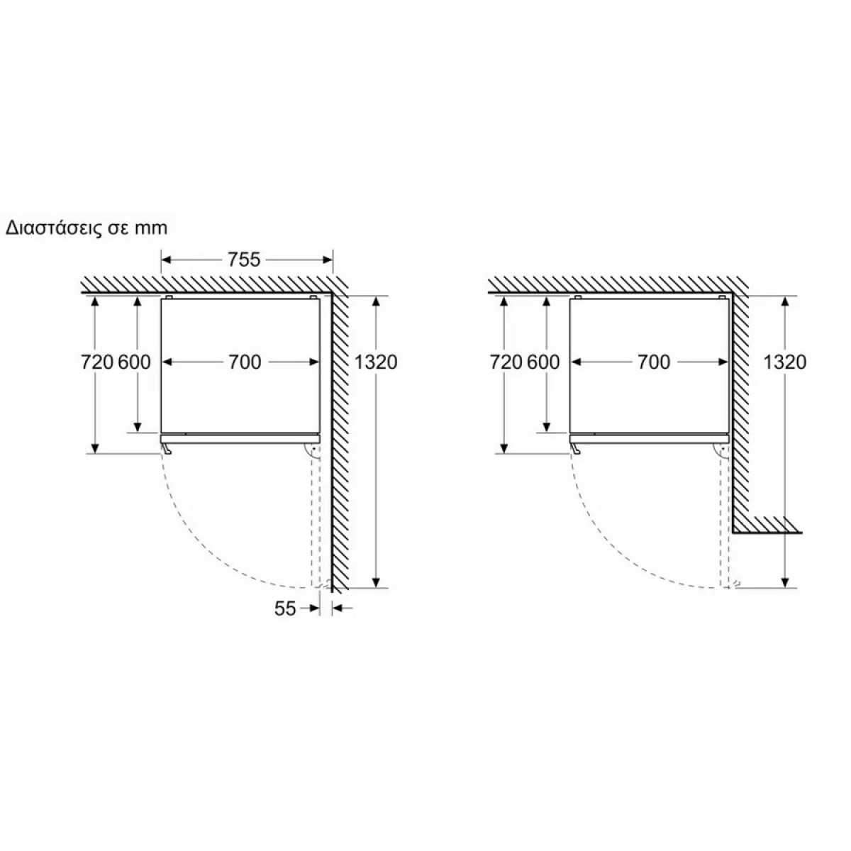 BOSCH KGN49OCAF Ψυγειοκαταψύκτης 440lt Full No Frost Υ203xΠ70xΒ66.7cm Anthracite Steel Α BOSCH KGN49OCAF Ψυγειοκαταψύκτης 440lt Full No Frost Υ203xΠ70xΒ66.7cm Anthracite Steel Α