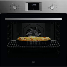 AEG OA5AB21SM 5000 SurroundCook with SteamBake Εντοιχιζόμενος Φούρνος