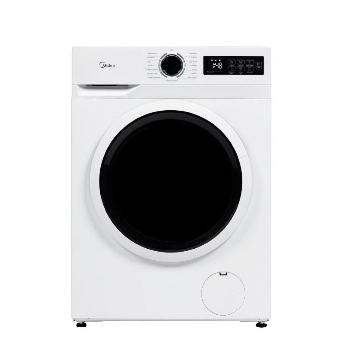 Midea MF110W80BA10/W-GR Πλυντήριο Ρούχων 8kg A Midea MF110W80BA10/W-GR Πλυντήριο Ρούχων 8kg A