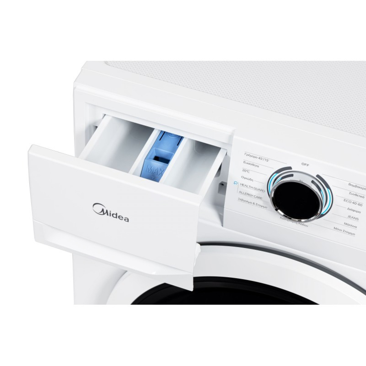 Midea MF110W80BA10/W-GR Πλυντήριο Ρούχων 8kg A Midea MF110W80BA10/W-GR Πλυντήριο Ρούχων 8kg A