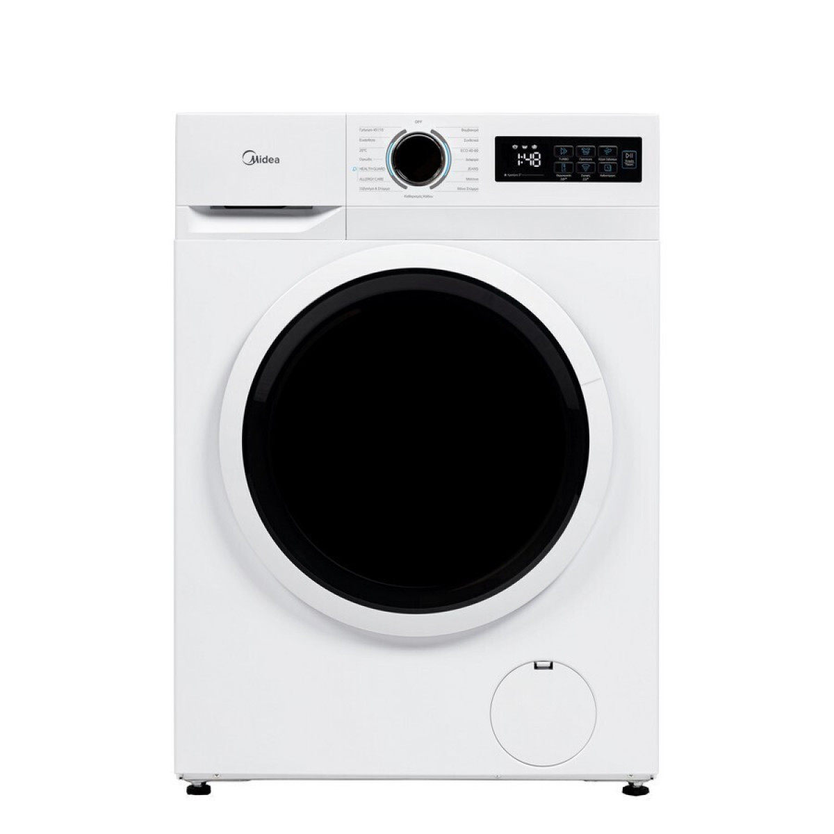 MIDEA MF110W100BA10/W-GR Πλυντήρια ρούχων 10kg A MIDEA MF110W100BA10/W-GR Πλυντήρια ρούχων 10kg A