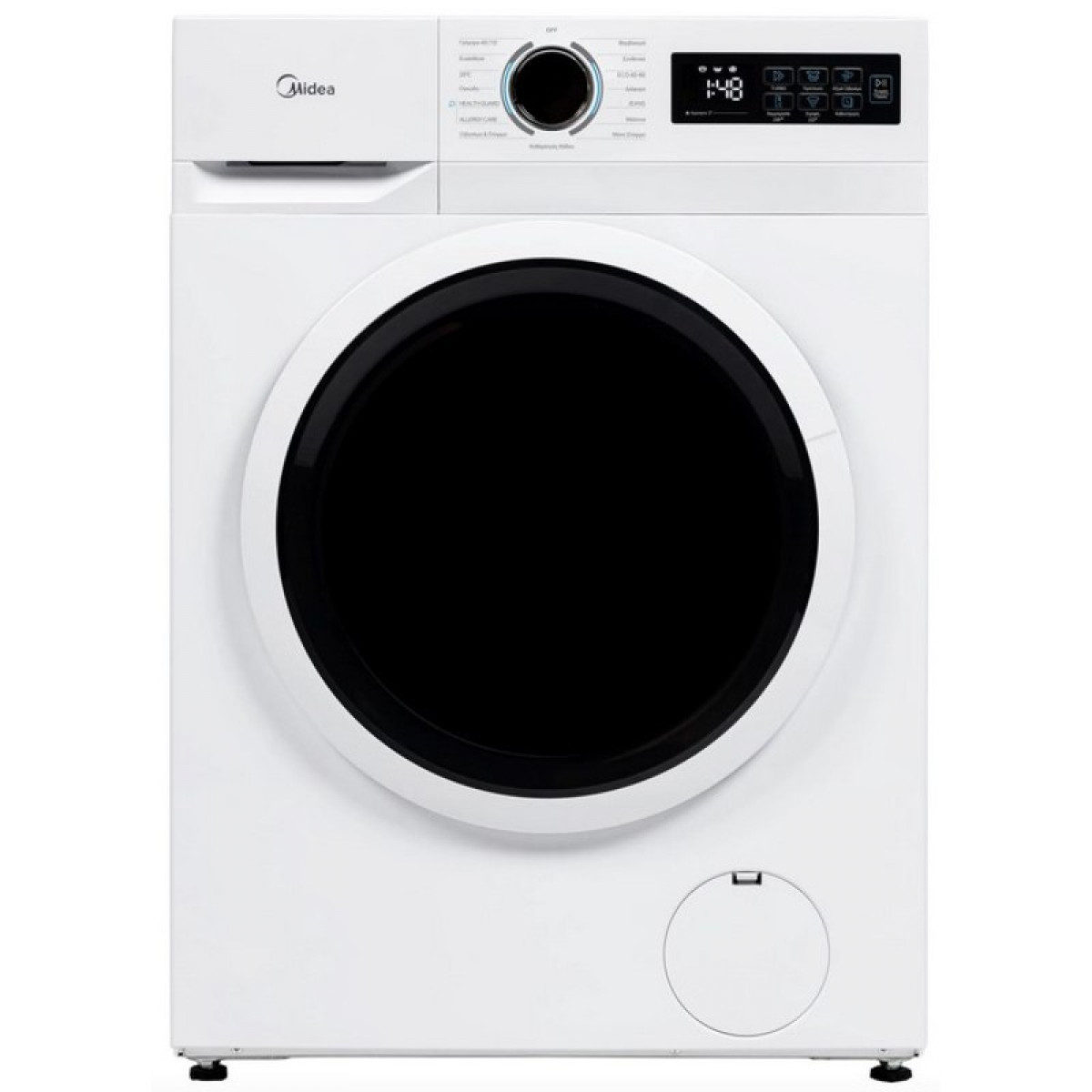 Midea MF110W90BA/W-GR Πλυντήριο Ρούχων 9kg A Midea MF110W90BA/W-GR Πλυντήριο Ρούχων 9kg A
